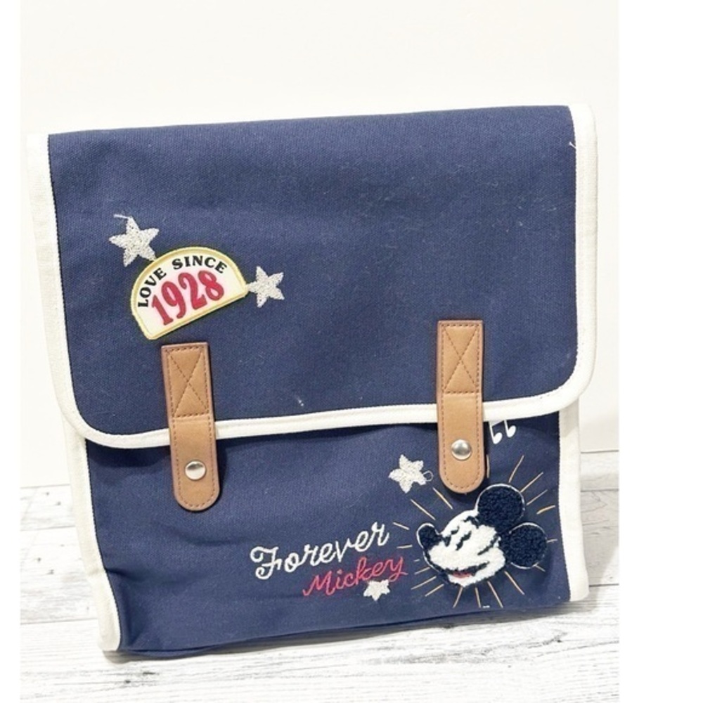 Disney Parks Forever Mickey Mouse Messenger Bag Backpack Heritage